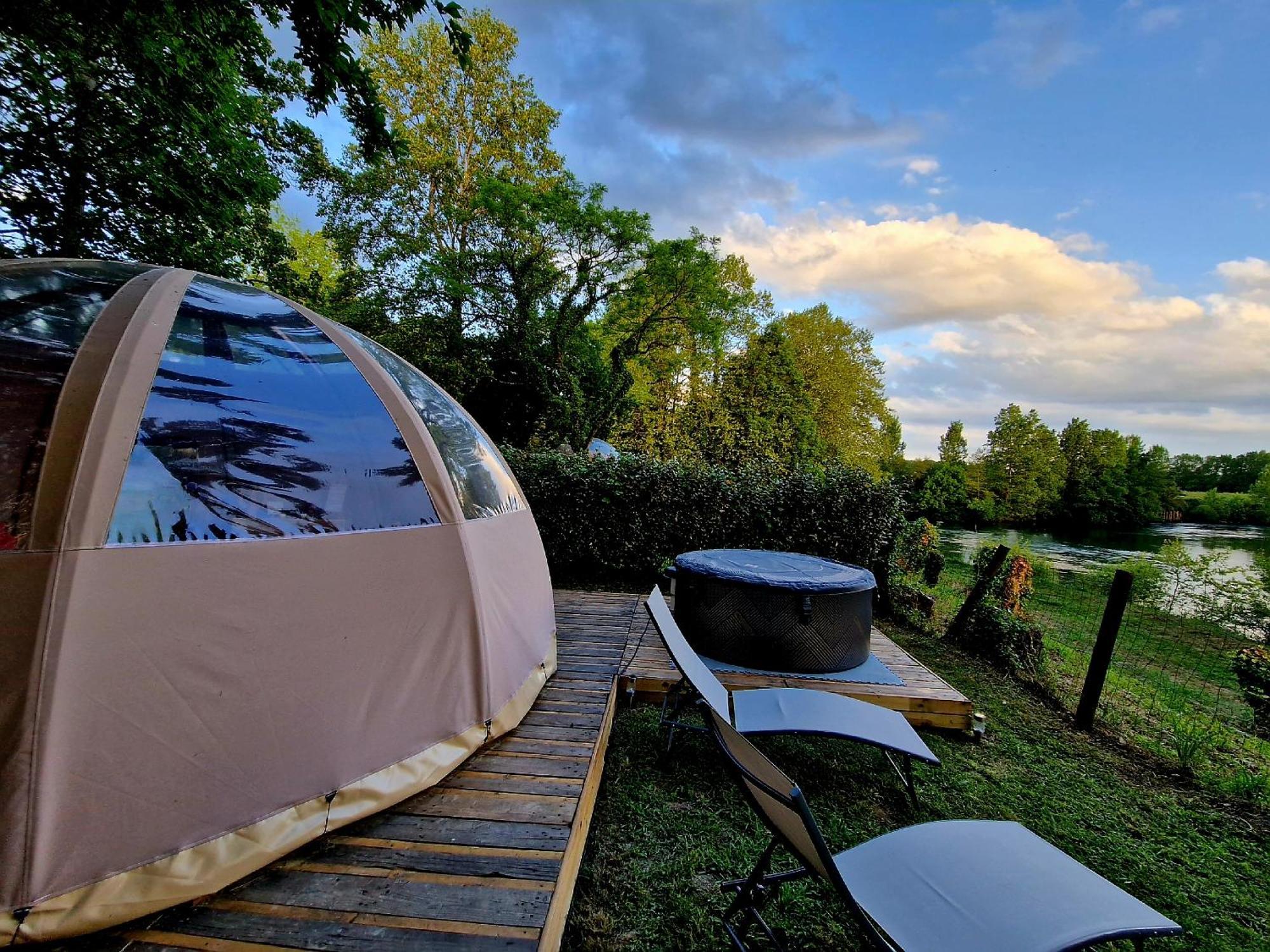 Bed and Breakfast Les Nuits De Cassiopee Sorde-lʼAbbaye Zewnętrze zdjęcie